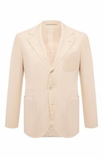 Хлопковый пиджак Brunello Cucinelli