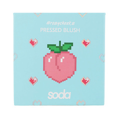 SODA Румяна прессованные #rosycheeks So.Da