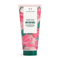 Скраб для тела THE BODY SHOP Гель-скраб для душа с эссенцией розы British Rose 200.0