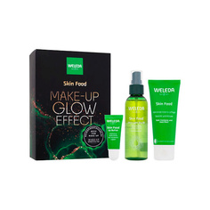 Набор средств для лица WELEDA Набор Skin Food Make-up Glow Effect : Масло для губ, Крем для лица и тела, Сухое масло-спрей