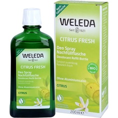 Дезодорант-спрей WELEDA Натуральный цитрусовый дезодорант-спрей Citrus Fresh DeoSpray 200.0