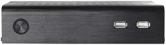 Корпус mini-ITX SilverStone PT13 черный, без БП, 2*USB 2.0, audio