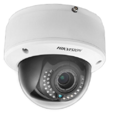 Видеокамера IP HIKVISION DS-2CD41C5F-IZ (2.8-12 mm) 4K интеллектуальная купольная вандалозащищенная