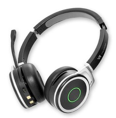 Гарнитура wireless VT VT9605-D Дуо, Hi-Fi звук, 30м Bluetooth, индикатор занятости, в комплекте с USB-BT адаптером