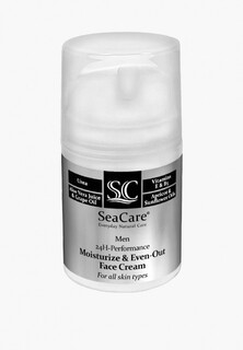 Крем для лица SeaCare Увлажняющий и Выравнивающий с Мочевиной, Витаминами Е и В5, Алоэ Вера и Натуральными Маслами, 50 мл