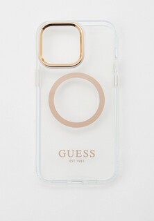Чехол для iPhone Guess 15 Pro Max, с MagSafe, пластиковый