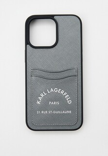 Чехол для iPhone Karl Lagerfeld 15 Pro Max, с кардслотом