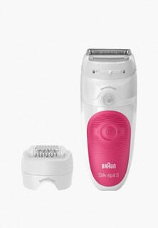 Эпилятор Braun S5 SES 5-600 белый/розовый