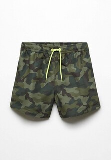 Шорты для плавания Mango Kids MILITAR