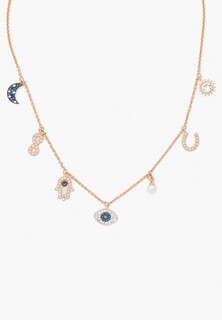 Колье Swarovski® Swa Symbol, с покрытием розовым золотом