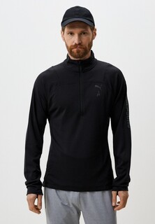 Лонгслив спортивный PUMA M SEASONS LS 1/4 Zip Polypropylene Rain Cell