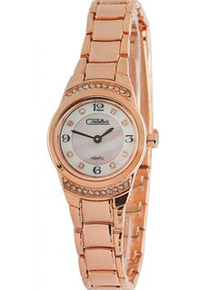 Российские наручные женские часы Slava 6199375-2025. Коллекция Инстинкт Слава