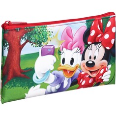Пенал мягкий, 1 отделение, 105х195 мм, минни маус Disney