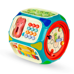Развивающие игрушки Развивающая игрушка Solmax Кубик игровой для развития мелкой моторики 8 в 1