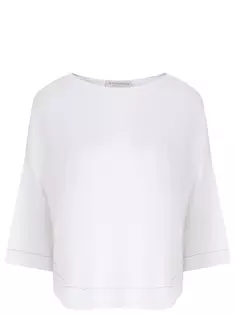 Футболка льняная LE Tricot Perugia