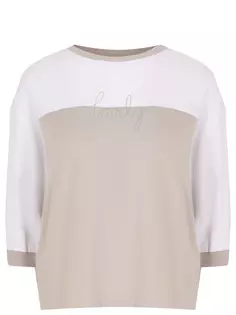 Футболка из вискозы и хлопка LE Tricot Perugia