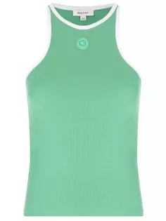 Майка из хлопка и модала Sporty & Rich