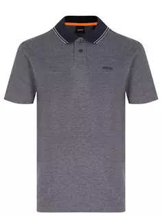 Поло Relaxed Fit хлопковое Boss