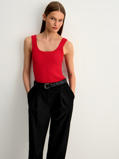 Топ из фактурного трикотажа 12 STOREEZ