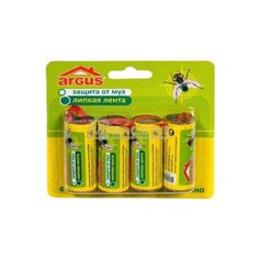 Инсектицид Argus, от мух, лента липкая, 4 шт, Argus