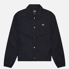 Женская куртка ветровка Dickies Oakport, цвет чёрный