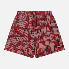 Мужские шорты Weekend Offender Anzio Camo, цвет красный