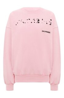 Хлопковый свитшот Balenciaga