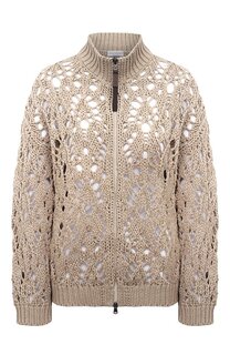Хлопковый кардиган Brunello Cucinelli