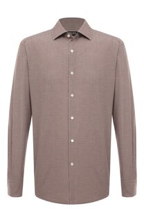 Хлопковая рубашка Zegna