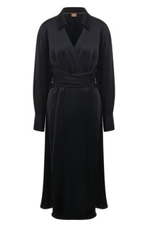 Платье из вискозы BOSS