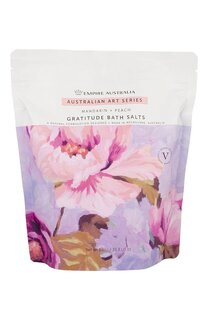 Соль для ванны с маслами мандарина и персика Australian Art Series (1000g) Empire Australia