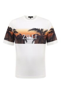 Хлопковая футболка Zilli