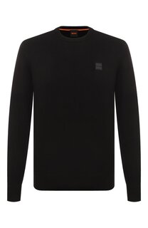 Хлопковый джемпер BOSS Orange