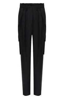 Брюки из вискозы и шелка Dries Van Noten