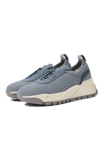 Комбинированные кроссовки Santoni