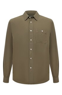 Хлопковая рубашка Woolrich