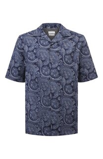 Хлопковая рубашка Brunello Cucinelli