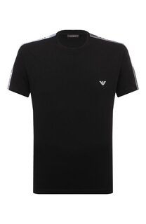 Хлопковая футболка Emporio Armani