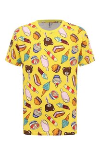 Хлопковая футболка Moschino