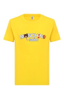Хлопковая футболка Moschino