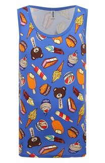 Хлопковая майка Moschino
