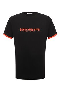 Хлопковая футболка Dirk Bikkembergs