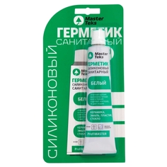 Герметики герметик силиконовый MASTERTEKS PM санитарный белый 80мл, арт.9612959