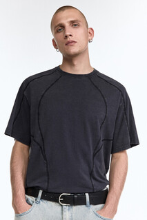 футболка мужская Футболка oversize с рельефными швами Befree