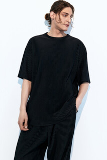 футболка спортивная мужская Футболка oversize спортивная из жатой ткани Befree