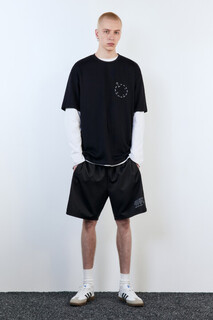 футболка мужская Футболка oversize хлопковая с принтом Befree