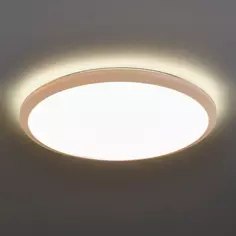 Светильник настенно-потолочный светодиодный Over Mask 359208 с пультом управления 16 м² регулируемый белый свет цвет белый Без бренда