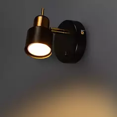 Спот поворотный Arte Lamp Almach 1 лампа 3 м² цвет черный