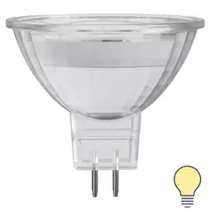 Лампа светодиодная Lexman GU5.3 12 В 6 Вт спот прозрачная 500 лм теплый белый свет