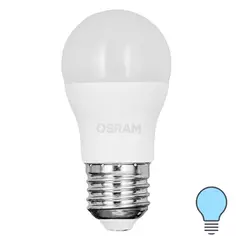 Лампа светодиодная Osram шар 9Вт 806Лм E27 холодный белый свет